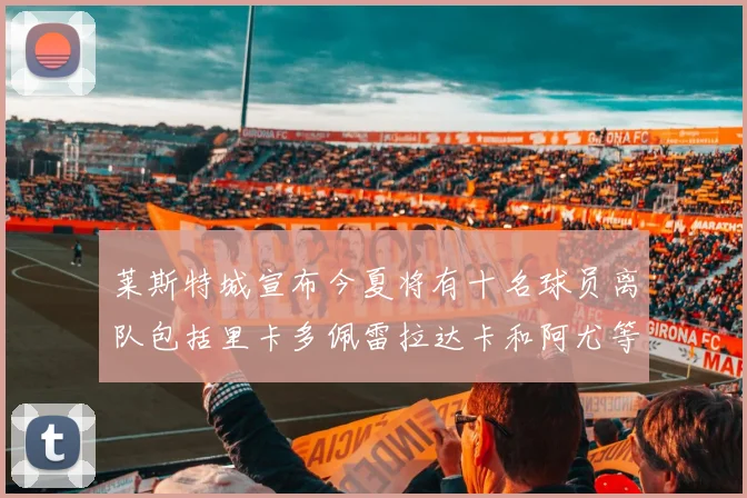 莱斯特城宣布今夏将有十名球员离队包括里卡多佩雷拉达卡和阿尤等人